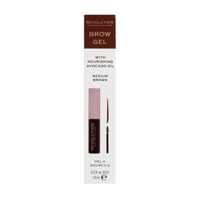 Revolution Brow Gel Medium Brown Kaş Jeli