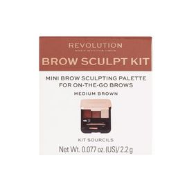 Revolution Brow Sculpt Kit Medium Kaş Kiti