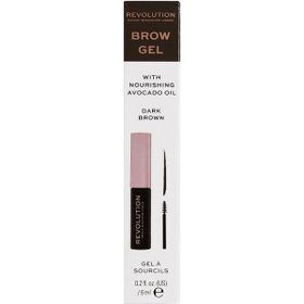 Revolution Dark Brown Cannabis Sativa High Brow Gel Kaş Maskarası
