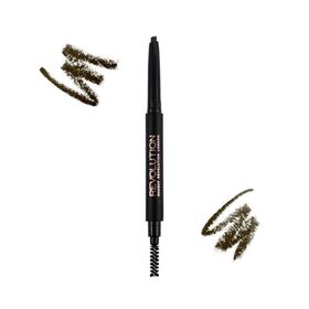 Revolution Duo Brow Pencil Medium Brown Kaş Kalemi