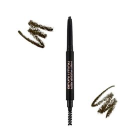 Revolution Duo Brow Pencil Medium Brown Kaş Kalemi