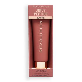 Revolution Juicy Peptide Nude Latte Lip Balm