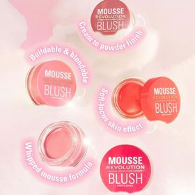 Revolution Mousse Blossom Rose Pink Allık