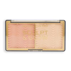 Revolution Pro Highlighter Sculpt Glow Light Medium 8 gr Palet