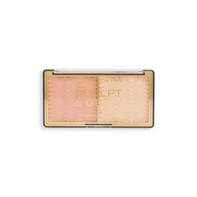 Revolution Pro Highlighter Sculpt Glow Light Medium 8 gr Palet