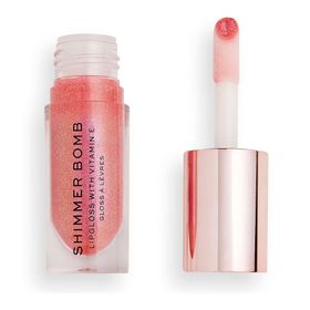 Revolution Shimmer Bomb Daydream Pink Lip Gloss