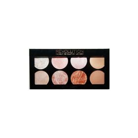 Revolution Ultra Golden Sugar 8'li Pembeli Allık Paleti