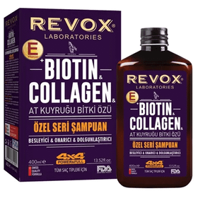Revox At Kuyruğu Biotin Collagen 400 ml Şampuan