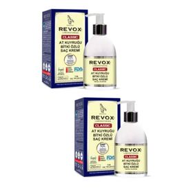 Revox At Kuyruğu Bitki Özlü 2x250 ml Saç Kremi