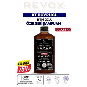 Revox At Kuyruğu Bitki Özlü 750 ml Saç Şampuanı