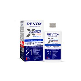 Revox Dökülen ve Geç Uzayan Saçlar İçin X-treme 400 ml Şampuan
