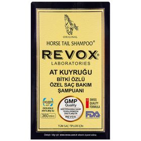 Revox Tüm Saç Tipleri İçin 360 ml Unisex At Kuyruğu Şampuanı