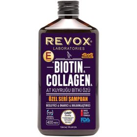 Revox Tüm Saç Tipleri İçin 360 ml Unisex At Kuyruğu Şampuanı