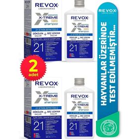 Revox X-Treme Dökülen Saçlar İçin 2x400 ml Şampuan