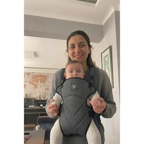 RevuBaby Pro Comfort Bebek Taşıma Çantası Ana Kucağı Anakucağı Sling Antrasit Kanguru