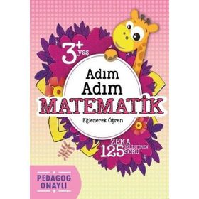 Revzen Kitap Adım Adım Matematik 3+ Yaş