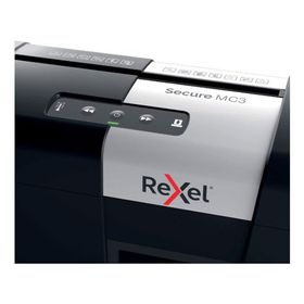 Rexel Secure MC3 EU Siyah Evrak İmha Makinesi