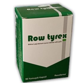Rexofarma Row Tyrex Bitkisel Yağ Ekstraktlı 90 Kapsül