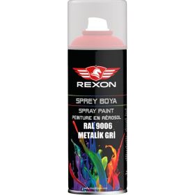 Rexon 9006 Gümüş Gri 400 ml Sprey Boya
