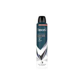 Rexona 150 ml Invisible Black White Üstün Koruma Erkek Sprey Deodorant