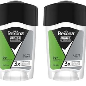 Rexona 2x45 ml Active Fresh Clinical Protection Erkek Stick Deodorant