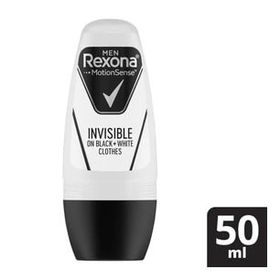 Rexona Black and White Invisble 50 ml Erkek Roll-On