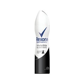 Rexona Black & White Invisible Pudrasız Leke Yapmayan Kadın Sprey Deodorant 150 ml