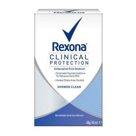 Rexona Clinical Protection Antiperspirant Stick 45 ml Ter Kokusuna Karşı 48 Saate Kadar Koruma Shower Clean