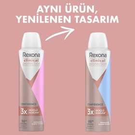 Rexona Clinical Protection Confidence Antiperspirant 150 ml Kadın Sprey Deodorant