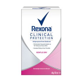 Rexona Clinical Protection Gentle Dry 45 ml Kadın Deo Stick