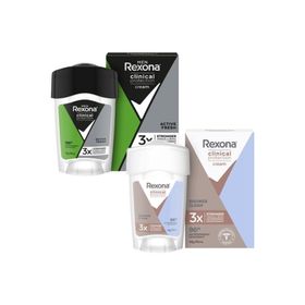Rexona Clinical Protection Kadın ve Erkek 45 ml 2'li Set Stick Deodorant