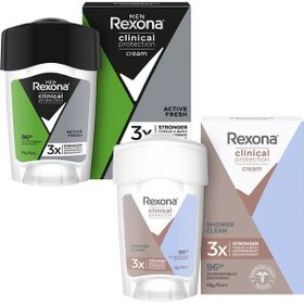 Rexona Clinical Protection Kadın ve Erkek 45 ml 2'li Set Stick Deodorant