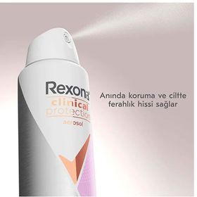 Rexona Clinical Protection Shower Clean 150 ml Kadın Sprey Deodorant