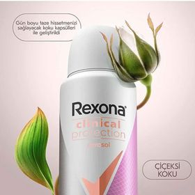 Rexona Clinical Protection Shower Clean 150 ml Kadın Sprey Deodorant