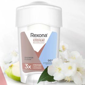 Rexona Clinical Protection Shower Temiz Koku 45 ml Kadın Stick Deodorant