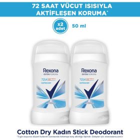 Rexona Cotton 2x50 ml Stick Kadın Deodorant