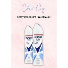 Rexona Cotton Dry 2x150 ml Kadın Deodorant Sprey