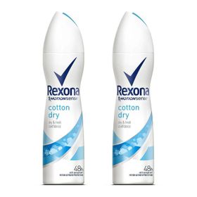 Rexona Cotton Dry 2x150 ml Kadın Deodorant Sprey