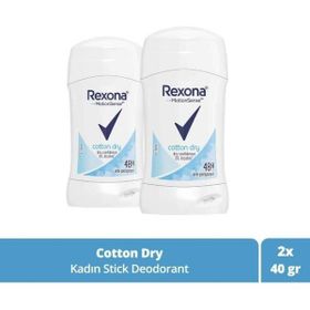 Rexona Cotton Dry Antiperspirant 2x40 ml Stick Deodorant