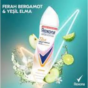Rexona Energise Bergamot Yeşil Elma 150 ml Kadın Sprey Deodorant
