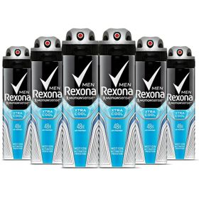 Rexona Erkek Invisible Black White 6x150 ml Deodorant
