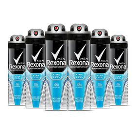 Rexona Erkek Invisible Black White 6x150 ml Deodorant
