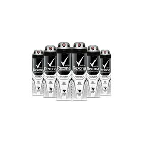 Rexona Erkek Invisible Black White 6x150 ml Deodorant