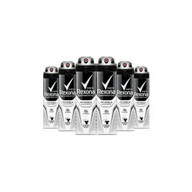 Rexona Erkek Invisible Black White 6x150 ml Deodorant