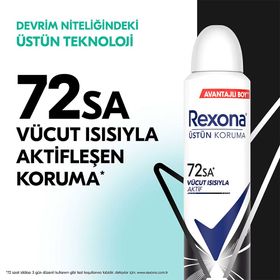 Rexona Invisible 200 ml 72 Saat Kesintisiz Koruma Kadın Sprey Deodorant
