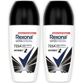 Rexona Invisible 2x50 ml Üstün Koruma Kadın Deodorant Roll On