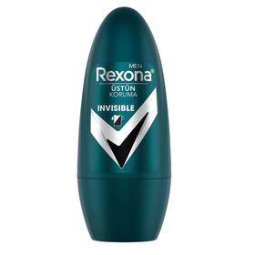 Rexona Invisible 50 ml Üstün Koruma 72 Saat Kesintisiz Koruma Erkek Deodorant Roll On