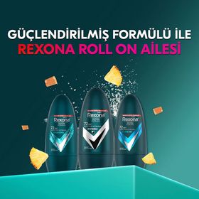 Rexona Invisible 50 ml Üstün Koruma 72 Saat Kesintisiz Koruma Erkek Deodorant Roll On