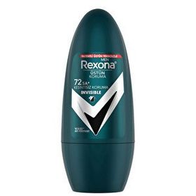 Rexona Invisible 50 ml Üstün Koruma 72 Saat Kesintisiz Koruma Erkek Deodorant Roll On