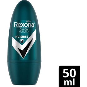 Rexona Invisible 50 ml Üstün Koruma 72 Saat Kesintisiz Koruma Erkek Deodorant Roll On